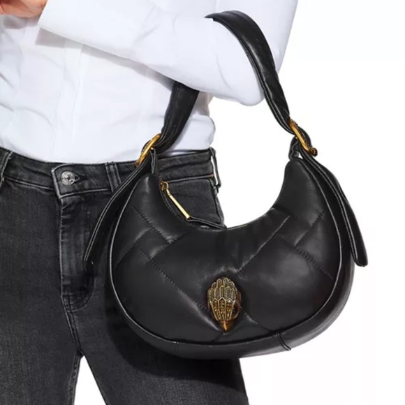 Handbags - Kurt Geiger Black leather Quilted shoulder bag 🎁💗